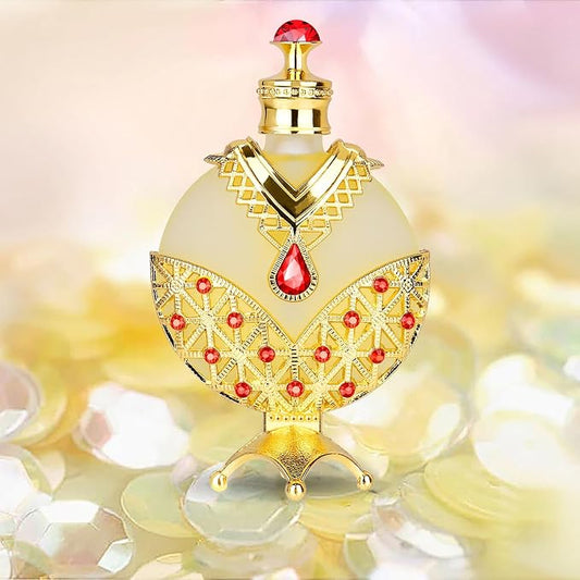 Huibao Gold Arabian Concentrated Perfume Oil, Arabic Perfumes for Women, Arabian Perfumes Oill- Long Lasting Perfume Oil (35ml)