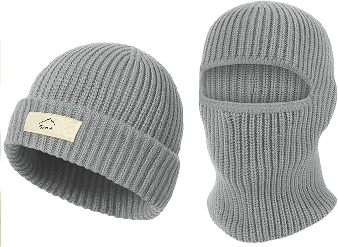 ZOORON Beanie for Women Men Ski Watch Cap Cuffed Plain Skull Knit Hat Soft Fisherman Winter Hat