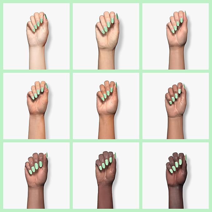 MAYCHAO 15ML Mint Green Gel Nail Polish 1Pc Spring Aqua Green Gel Polish Soak Off UV LED Nail Polish Nail Art Starter Manicure Salon DIY at Home, 0.5 OZ