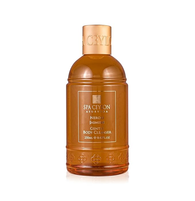SPA CEYLON Neroli Jasmine Gentle Body Cleanser| Shower Gel | Floral Fragrance | Body Wash | Sulphate Free Cleanser