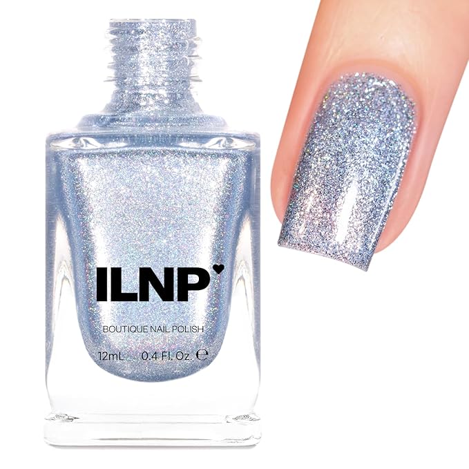 ILNP Snowkissed - Pale Icy Blue Ultra Metallic Nail Polish