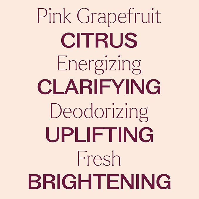 Plant Therapy Organic Pink Grapefruit Essential Oil Pink 10 mL (1/3 oz), 100% Pure, Undiluted Citrus Paradisi for Aromatherapy, Skin, Hair & Home