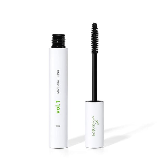 Mascara Bond (4ml) Volumizing & Lengthening Mascara with Peptide Growth Complex for Long Lashes - No Clump, No Glue with Lash Growth Serum - Enhance Volume, Definition, and Strength for Fuller Lashes