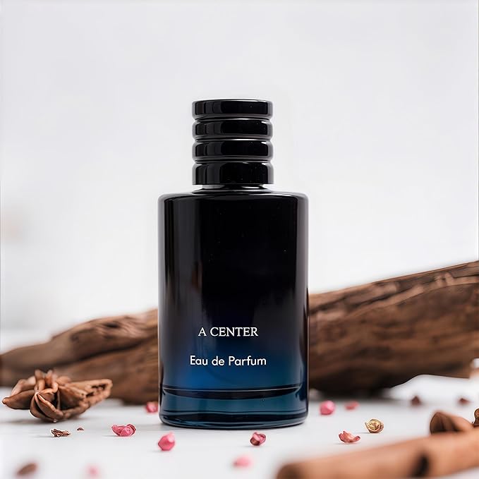 A CENTER Men's Cologne Include 4 Variety Pack Perfume Gift Set- 3.4 Fl Oz Each Eau De Parfume Tobacco,Musk,Woody,Masculine Scent Long Lasting Fragrance(Bundle C)