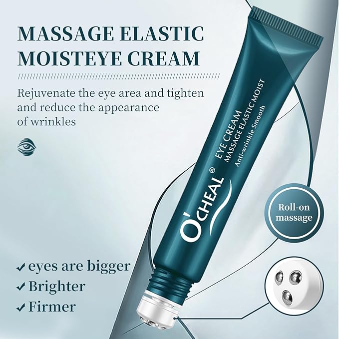 O’CHEAL Massage Eye Cream Lightening Dark Circles Firming Skin Instant Eye Repair Serum Stick for women Women Eyes Care