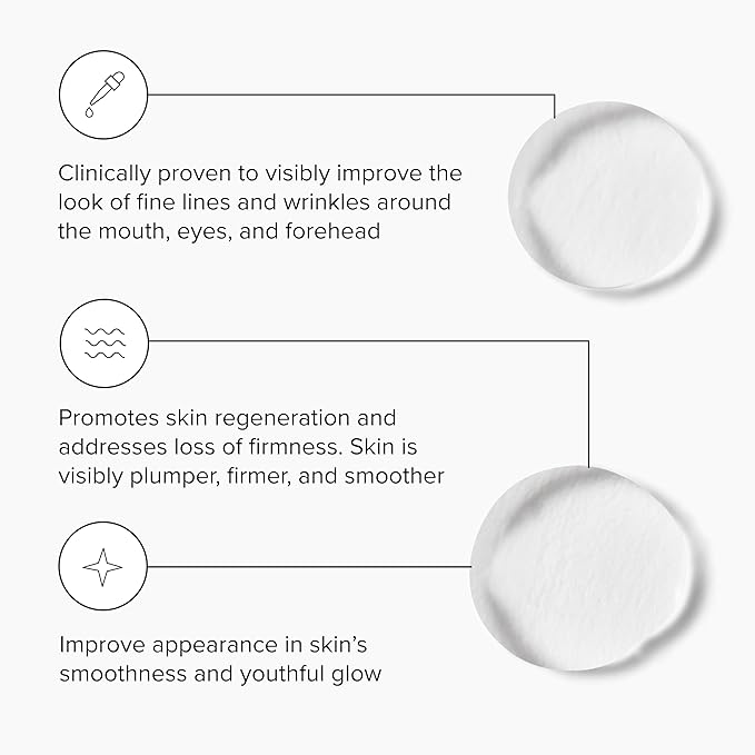 DRMTLGY Needle-less Serum - Anti-Aging Serum for Fine Lines & Wrinkles - Niacinamide with Potent Blend of Hyaluronic Acid, Peptides & Ceramides, 1 fl oz (Pack of 2)