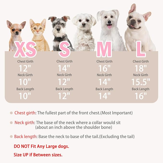 PUPTECK Print Easter Dog Dress with Cute Bow, Pink Rabbit M | Puppy Doggie Pet Clothes Outfits Apparel Costume for Holiday Party Birthday Photoshoot for Small Medium Large Dogs Girls