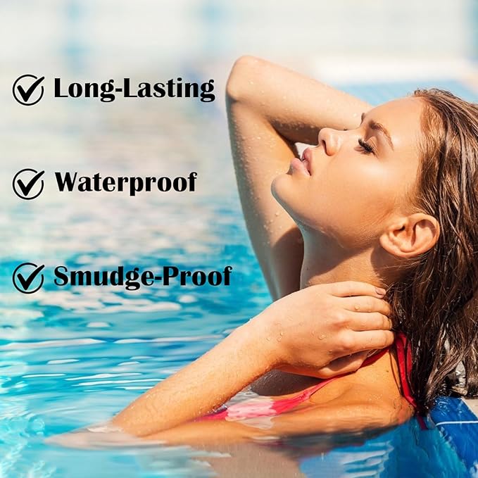 Waterproof Leg & Body Makeup Cream with Puff, Transfer-Resistant Full Coverage Concealer for Tattoos, Scars & Varicose Veins, Long-Lasting Natural Finish Foundation for All Skin Tones, 01