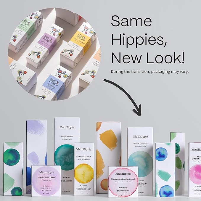 Mad Hippie Cheek & Lip Tint, Fig – Balm & Blush for Cheeks and Lips, Makeup Kit Essentials, Travel-Size, Vegan & Cruelty-Free, 0.24 Oz