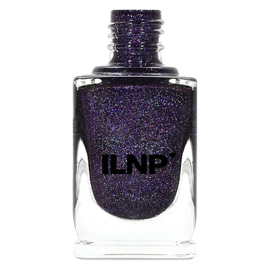 ILNP Lulu - Deep Grape Holographic Nail Polish