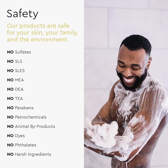 Puracy Body Wash, Natural Body Wash, 98.6% Pure Plant Ingredients, Moisturizing Shower Gel for Women Men Kids, Body Soap for Dry Sensitive Skin. Gently Scented with Coconut & Vanilla 12 Oz