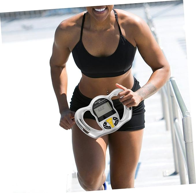 Handheld Fat Measurement Tool Digital BMI Portable Monitor for Precise Analysis with Multifunctional Health Reports