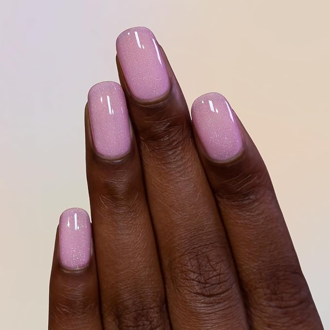 ILNP Claire - Baby Pink Holographic Crelly Nail Polish