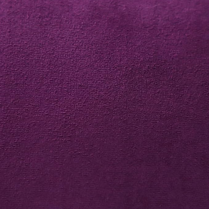 Artscope Luxury Velvet Pillow Covers Super Soft Decorative Square Throw Pillow Covers Case Cushion Covers for Sofa Couch Bedroom Car Decor 26x26 Inch Eggplant Purple