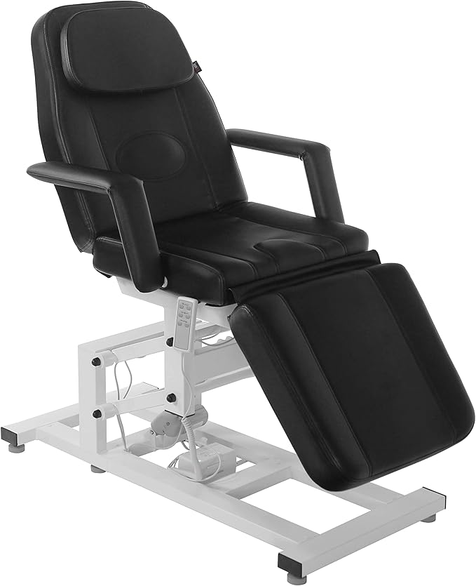 SKINACT Lavo Medical Spa Facial Treatment Table (Bed, Chair) (Black)