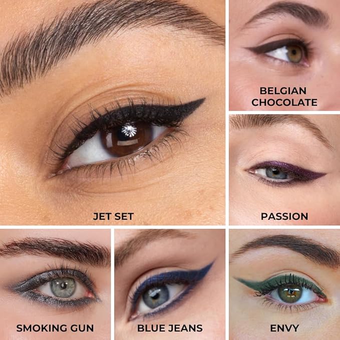 Honeybee Gardens Effortless Eyeliner Pencil in Smoking Gun, Rich Pigmentation, Smooth, Long-Wearing, Vegan, Gluten-Free