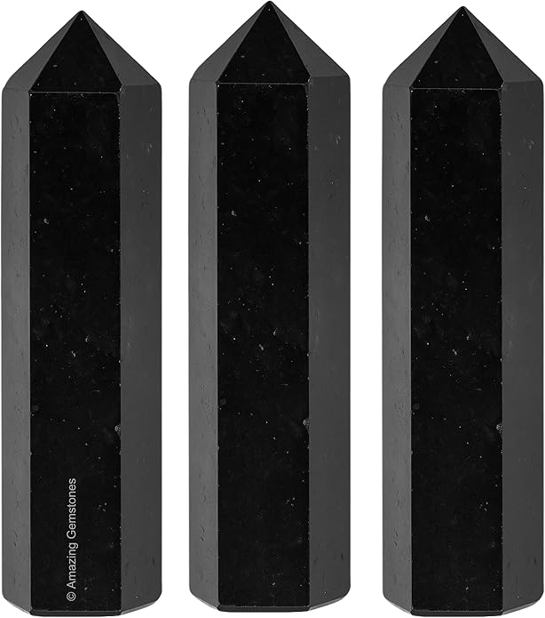 Amazing Gemstone Crystal Points Bulk Healing Crystals & Stones - Premium Single Terminated Healing Wand Point Bulk Crystals for Crafts, Crystal Grid, DIY Work