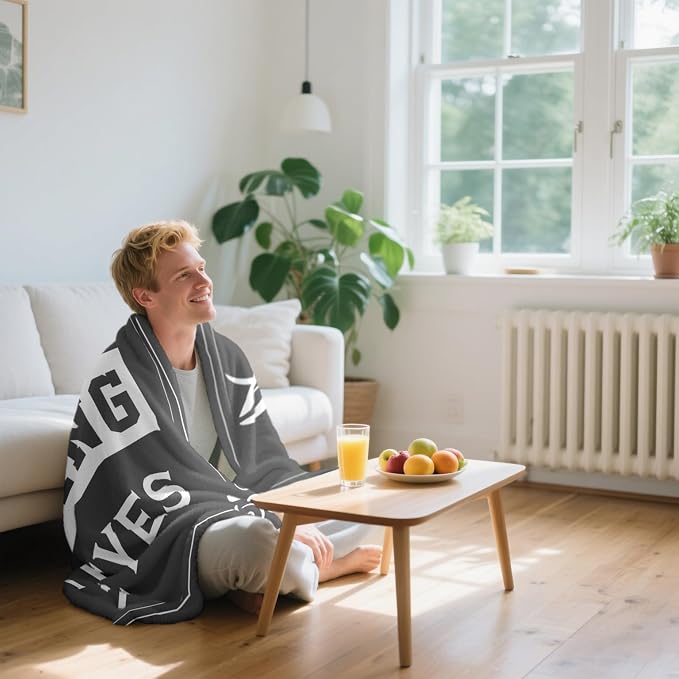 kituzol Birthday Gifts for Men, Father's Day Dad Gifts, Funny Gift for Men, Retirement Present for Grandpa, Dad Husband Blanket, I'm Not Sleeping, I'm Just Resting My Eyes, Nap Blanket (60" x 80")