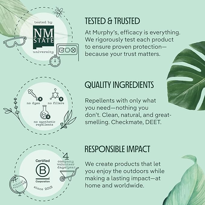 Murphy’s Naturals Mosquito Bug Repellent Tea Light Candles for Outdoor Patio with Citronella & Essential Oils, 4-Hour Burn Time Each, 0.5 oz, 36-Pack