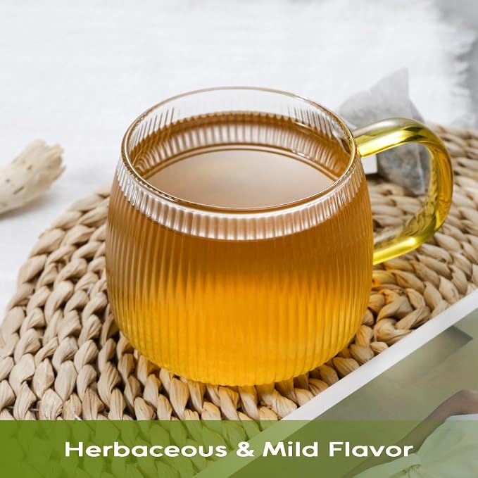 FullChea - Licorice Mint Tea Bags, 40 Count, Herbal Tea Blend | Premium licorice root blend with peppermint leaves, rich in natural goodness with a refreshing minty and subtly sweet taste
