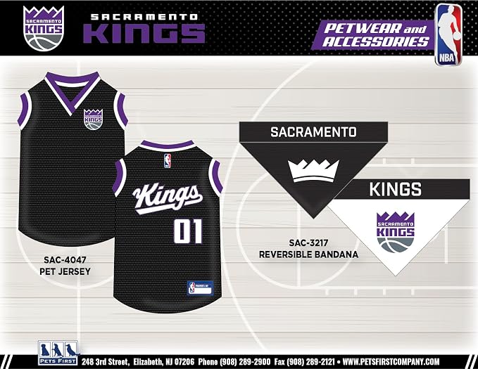 Sacramento Kings Basketball Mesh Jersey