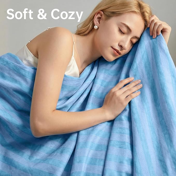 Guohaoi Cooling Blanket for Hot Sleepers and Night Sweats 50"x70" Twin Size | Arc-Chill Q-Max >0.5 Cool Fiber,100% Oeko-Tex Certified Lightweight Summer Blanket for Travel/Outdoor Ultra Cold Breathable