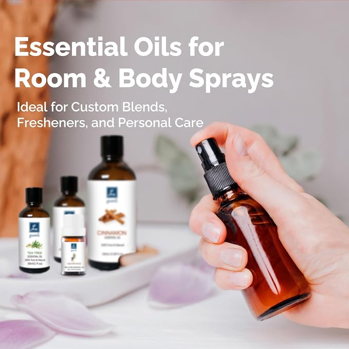 GM Gumili Neroli Essential Oil, Pure Neroli Oil for Diffuser - 3.38 Fl Oz 100ml