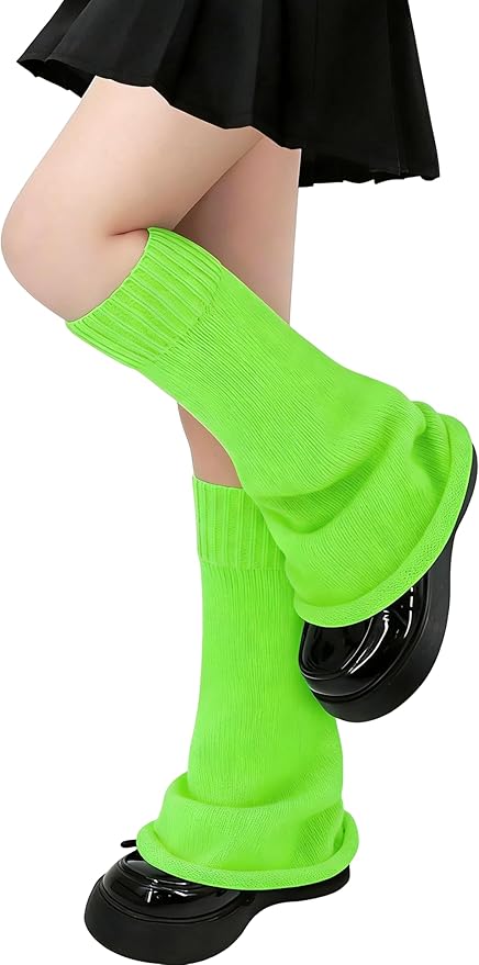 Sexybody Women's Leg Warmers Fashion Knit Warmers Long Socks Cute Y2K Kawaii Japanese Lolita Harajuku Accessories for Girls