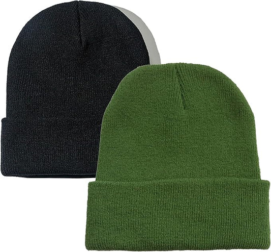 PFFY Unisex Beanie Hats for Men Women Knit Winter Beanies