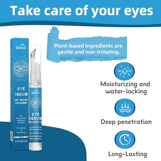Eye Essence Is Used To Relieve Puffiness, Bags Under The Eyes, Fine Lines, Dark Circles, Wrinkles,Improve Skin Elasticity