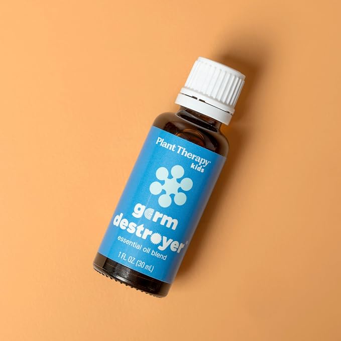 Plant Therapy Kids Destroyer Essential Oil Blend 30 mL (1 oz) 100% Pure, Undiluted, Natural Aromatherapy, Guard from Illness, Immune Support Blend for Kids