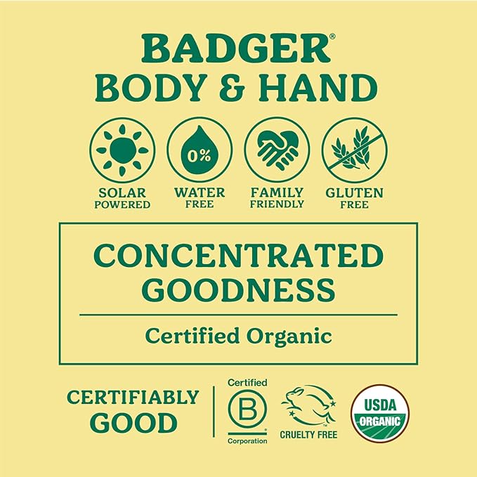 Badger Cuticle Care, 100% Organic Cuticle Cream for Natural Nail Care, Soothe & Restore Dry & Splitting Cuticles, Rich Shea Butter, Light Citrus Scent, .75oz Tin, 2-Pack