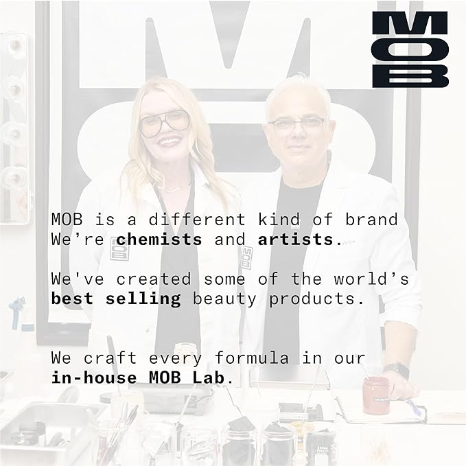 MOB Beauty Soft Matte Lipstick M144 – Muted Rose | Weightless, One-Swipe Color Infused with Skincare | Vegan, Silicone-Free, Cruelty-Free Formula in a Biodegradable Capsule