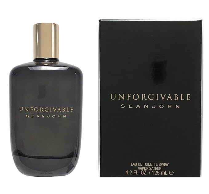 Sean John Unforgivable by Sean John for Men Eau De Toilette Spray, 4.2 fl oz
