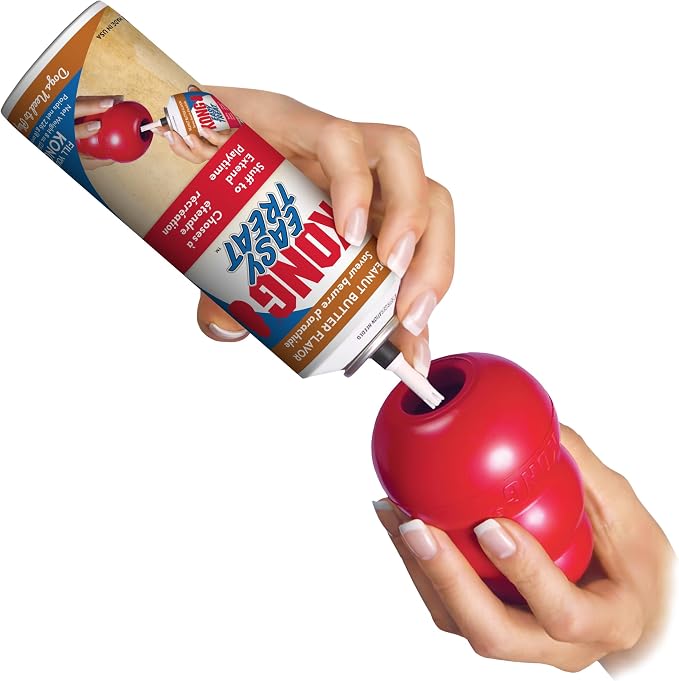 KONG Easy Treat Peanut Butter Dog Paste 3-Pack – Mess-Free Stuffing Treat