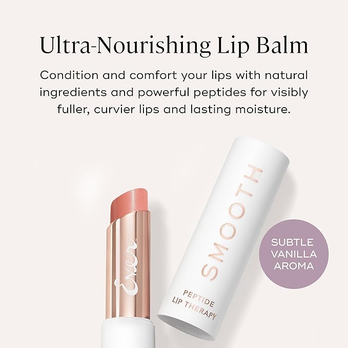 EVER Peptide Lip Therapy — Fig (Warm Mauve Tinted Balm with Peptides & Moisturizing Botanical Oils)
