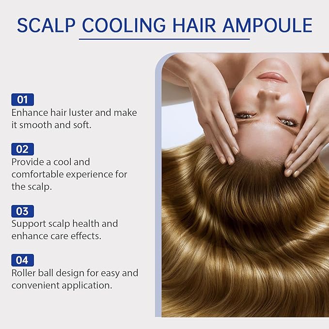 Scalp Serum for Hair Growth, Hair Serum, Scalpy Hair Growth Serum, Nourishing Hair Treatment Essence, Exfoliates Dandruff & Soothes Itch for men & women (3PCS)