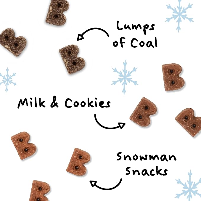 Bocce’s Bakery Holiday Soft & Chewy Bundle Dog Treats, All-Natural Wheat-Free Christmas Dog Treats, 6 oz (Pack of 3) | Oven Baked, Wheat-Free Everyday Dog Treat Cookies - Made with Real, Limited Ingredients and Baked in The USA