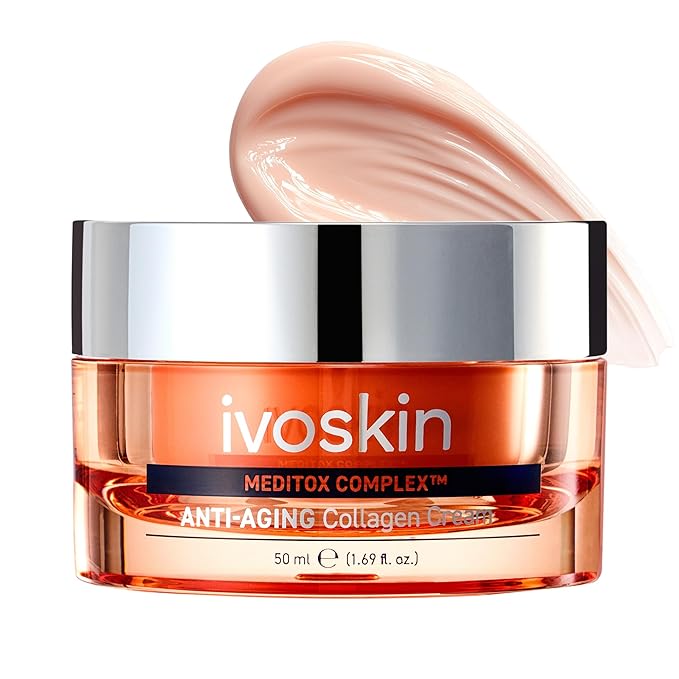Collagen Neck Cream with Retinol & Multi Peptides, Firming & Tightening Moisturizer for Fine Lines, Décolleté, Sagging Skin, Korean Skincare, 1.69 fl oz (50 ml)