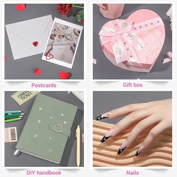 Teenitor Self Adhesive Face Gems, Face Jewels for Women, Gem Stickers Face Rhinestones, Rhinestone Stickers for Face, Eye, Hair