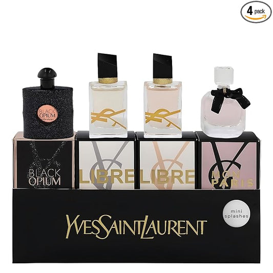 Yves Saint Laurent YSL Perfume for Women Variety 4-Piece Mini Travel Set