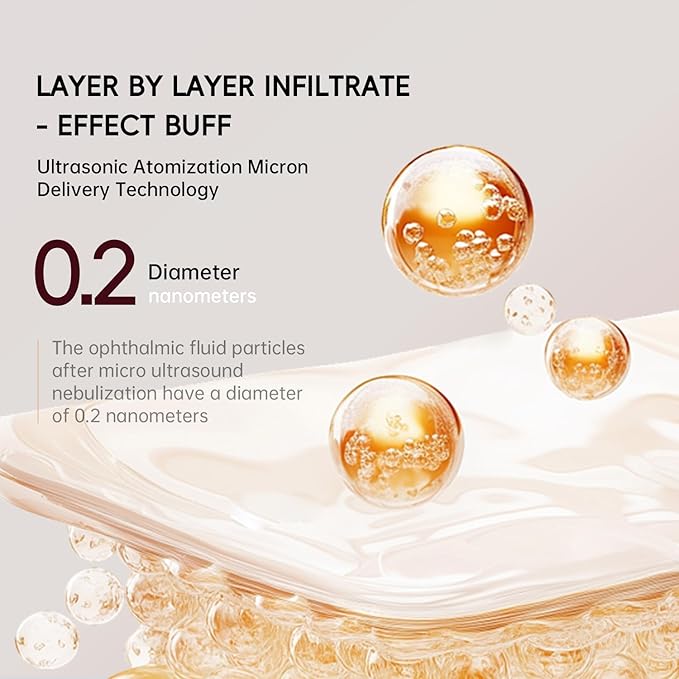Nebulizer Eye Drops Collocation Ultrasonic Microporous Nebulizer Use,Soothing Nursing Eye,Relieves Dryness And Fatigue(Eye Drops for Nebulizer)