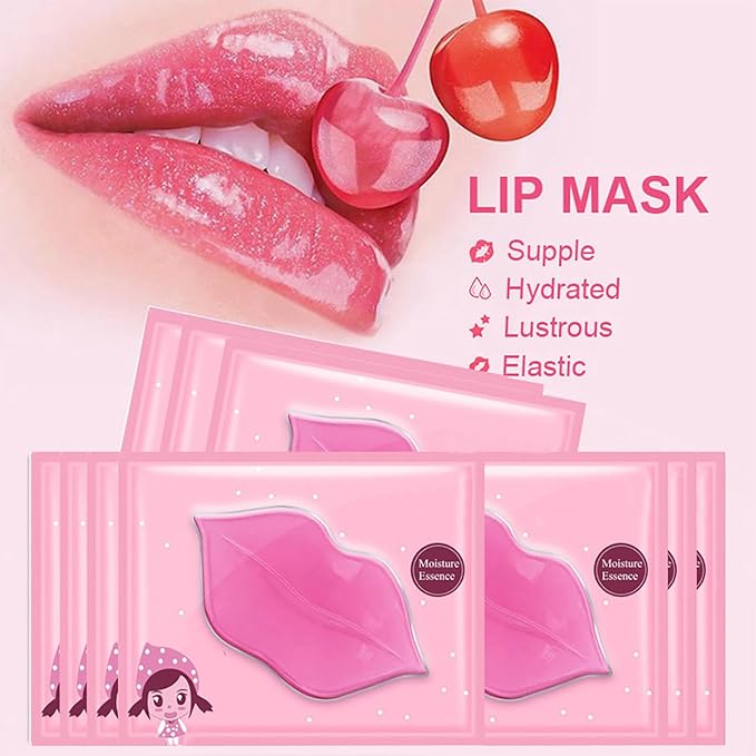 Eakroo 30 Pairs Lip Mask & Eye Mask, Anti Wrinkle Patches for Lip, Under Eye Patches for Dark Circles, Gifts for Women, Party Favors, Lip Mask Bulk, Mothers Day Gifts, Teacher Appreciation Gifts