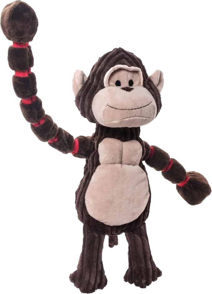 Outward Hound by Charming Pet Thunda Tugga Gorilla Plush & Squeaky Dog Tug Toy