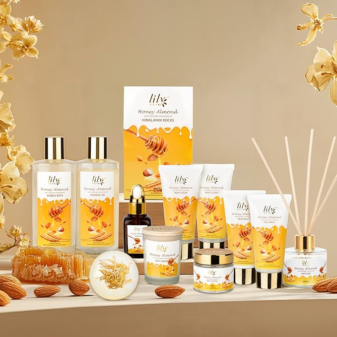 Mothers Day Gift Basket for Women, Gifts for Women - 21Piece Luxurious Bath and Body Skin Care Set for Women, Spa Gift Set for Mom, Spa Kit | Valentines Day, Birthday Gifts, Christmas Gift Sets