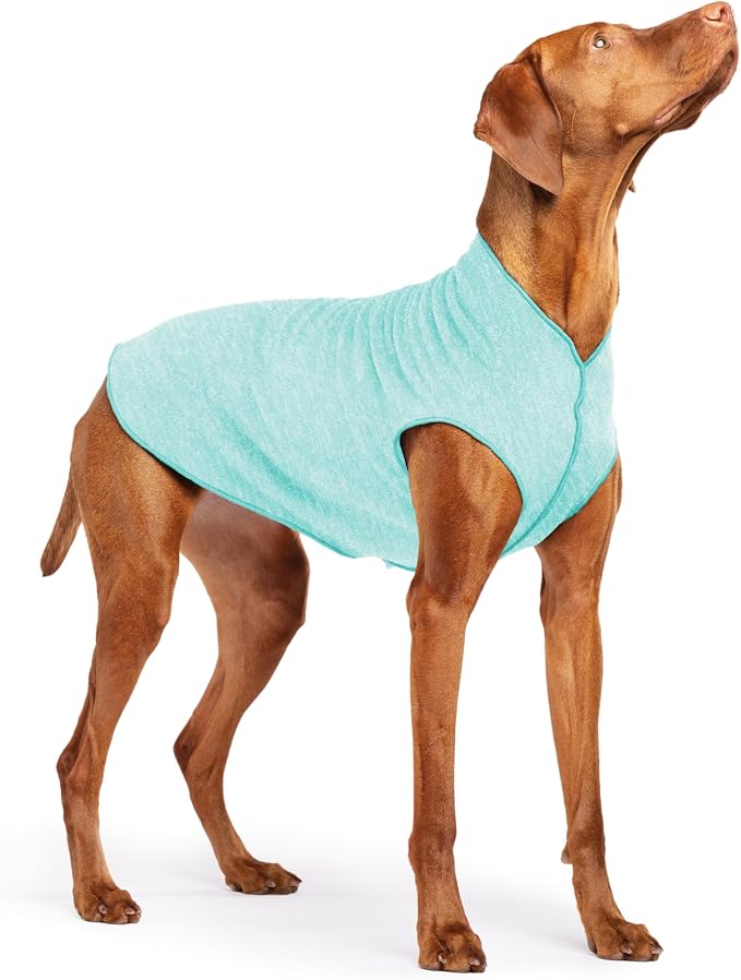 Goldpaw Dog Sun Shirt with UV Protection - Lightweight, Cooling Sun Protection Clothing for Dogs - Reduce Heat Absorption - Pet Clothes Made in the USA - Machine Washable - Size 18 - Baja Beach