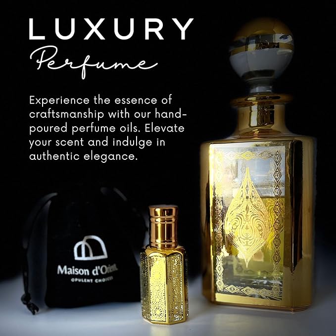 Magnus 12 mL Perfume Oil for Women and Men in Traditional Attar Style Cologne. Great Gift Party Favor and Body Oil – Alcohol Free, Long Lasting Oil, Compliment Magnet