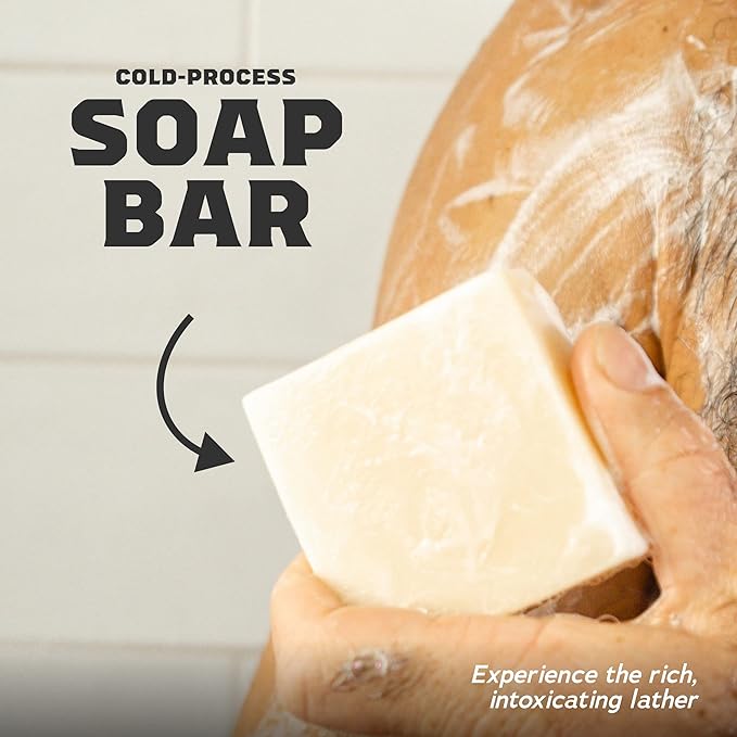 Dr. Squatch Natural Bar Soap for Men - Cold Process Soap with No Harsh Chemicals - Pine Tar, Cedar Citrus & Bay Rum (5 oz, 3-Pack)