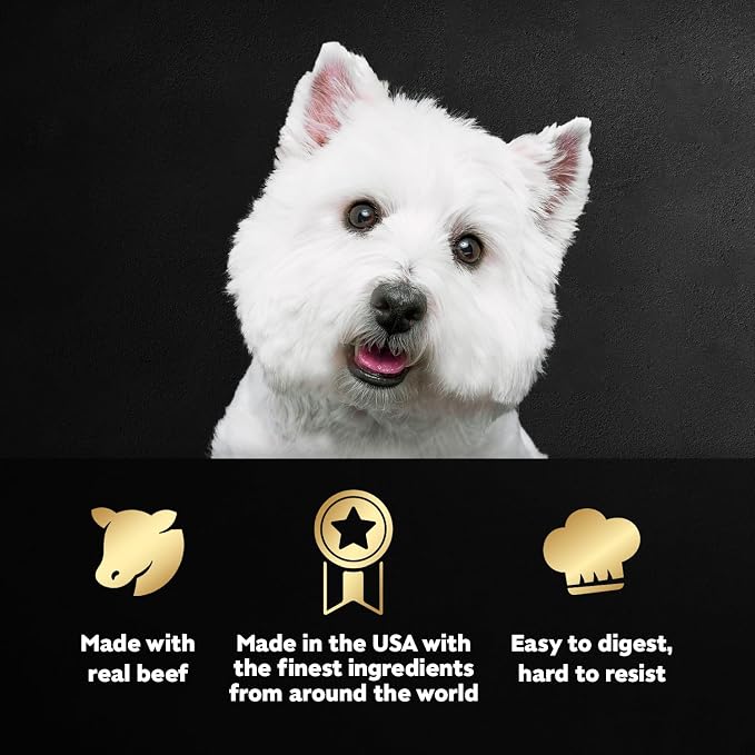 Cesar Wet Dog Food Steak Lovers Variety Pack,Adult,Wet Food for Dogs with Real Meat,3.5 oz Easy Peel Trays,36 Count (Pack of 2)