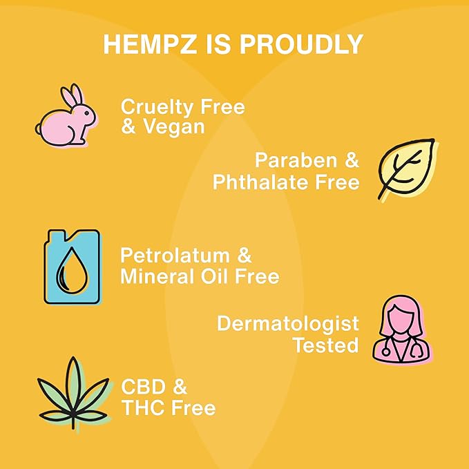 Hempz Body Lotion - Citrus Blossom Limited Edition Mini Daily Moisturizing Cream, Shea Butter, Aloe, Body Moisturizer - Skin Care Products, All Natural Hemp Seed Oil - Travel Size 2.25 Fl Oz
